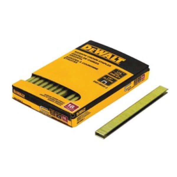 DeWALT DNS18150-2 Crown Staple, 1/4 in W Crown, 1-1/2 in L Leg, 18 Gauge,