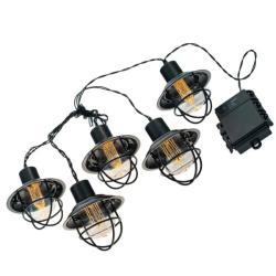 Edison LED 5-Piece Metal String Lights