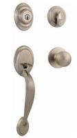 Entry Handle set Satin Nickel