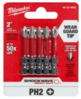 5pk 2 in Phillips Drive Drill Bits