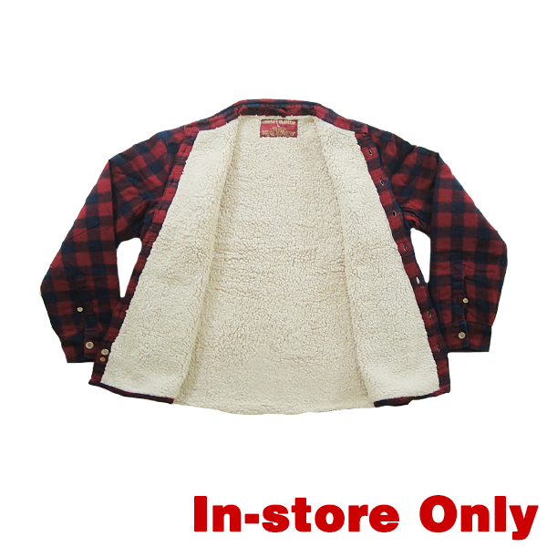 Sherpa Lined Mens Jacket - Available In-store only.