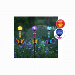 SOLAR SWIRL GLASS / BUTTERFLY