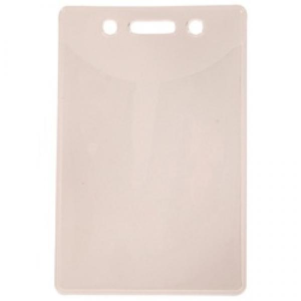 HILLMAN 711132 ID Sleeve, 2 in L, 3 in W, Clear Background