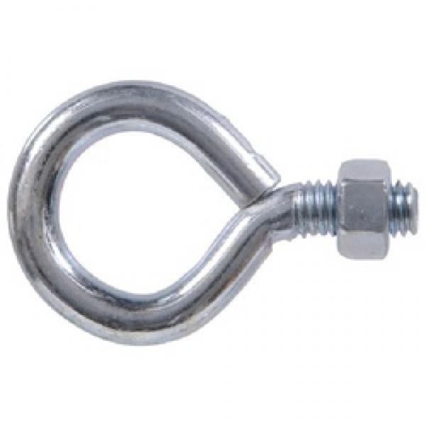 Hardware Essentials 320734 Eye Bolt with Nut, 3/8-16 Thread, Coarse Thread,