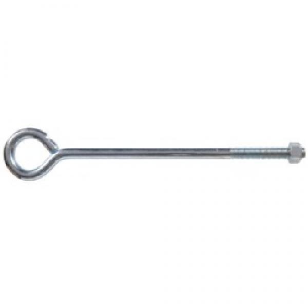 Hardware Essentials 320752 Eye Bolt with Nut, 1/2-13 Thread, Coarse Thread,