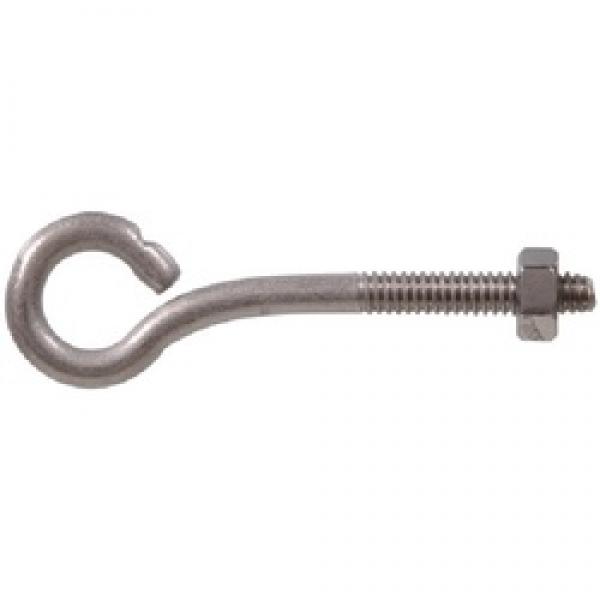 Hardware Essentials 320760 Eye Bolt with Nut, 5/8-11 Thread, Steel,
