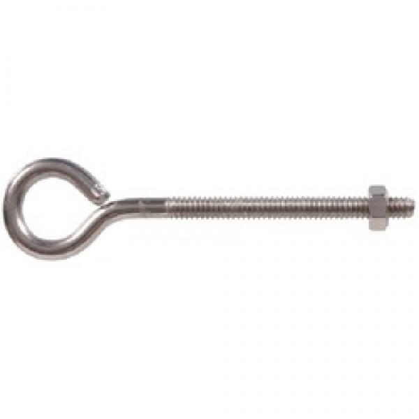 Hardware Essentials 320762 Eye Bolt with Nut, 5/8-11 Thread, Coarse Thread,