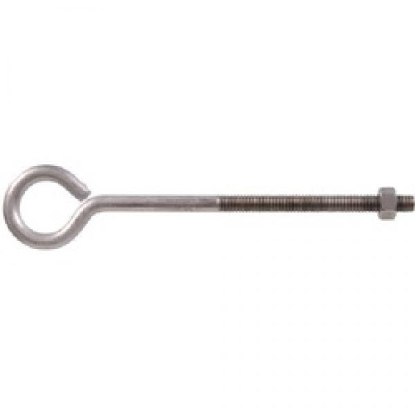 Hardware Essentials 320772 Eye Bolt with Nut, 3/8-16 Thread, Steel,