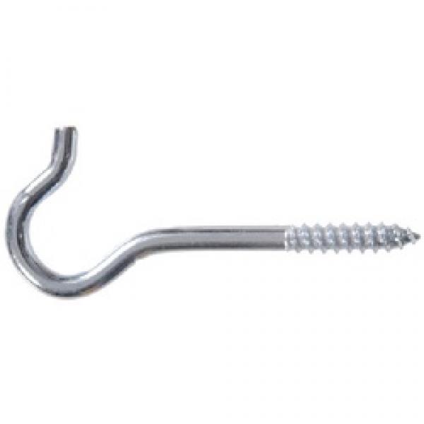 Hardware Essentials 321226 Ceiling Hook, 3-7/8 in L, Zinc-Plated