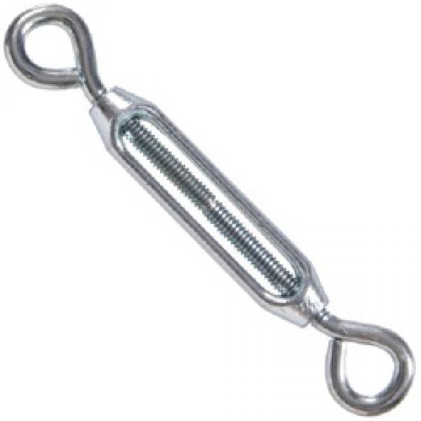 HILLMAN 321844 Turnbuckle, 55 lb Working Load, #12-24 Thread, Eye, Eye,
