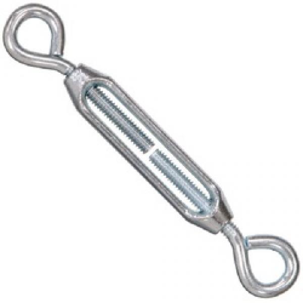 HILLMAN 321848 Turnbuckle, 130 lb Working Load, 5/6-18 Thread, Eye, Eye,