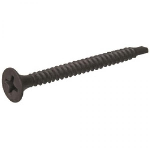 HILLMAN 41875 Screw, #6 Thread, 1-5/8 in L, Fine Thread, Bugle Head,