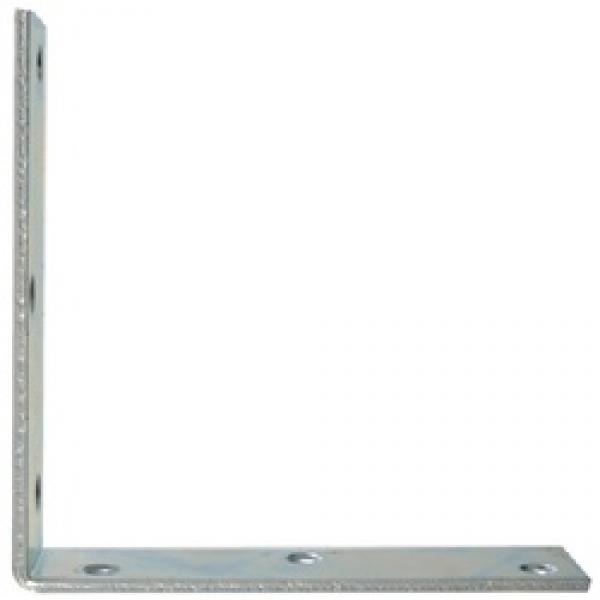 Hardware Essentials 851132 Corner Brace, 6 in L, 1-1/8 in W, Steel,