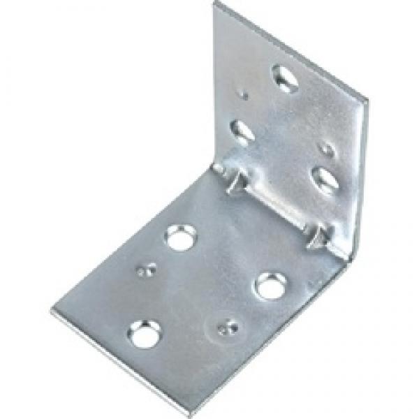 Hardware Essentials 851147 Double Wide Corner Brace, 2 in L, Zinc-Plated