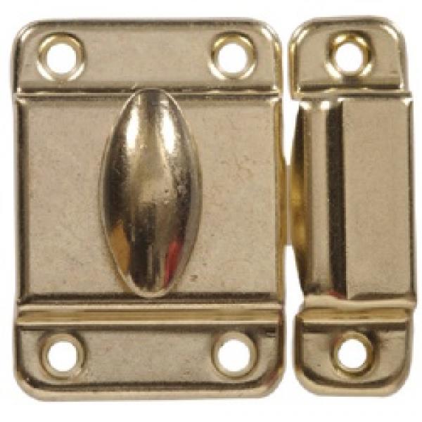 Hardware Essentials 851176 Cupboard Turn, Brass