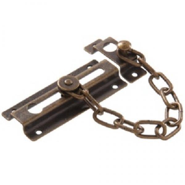 HILLMAN 851212 Door Chain, Antique Brass