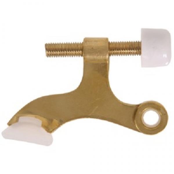 Hardware Essentials 851327 Hinge Pin Door Stop, Steel, Brass