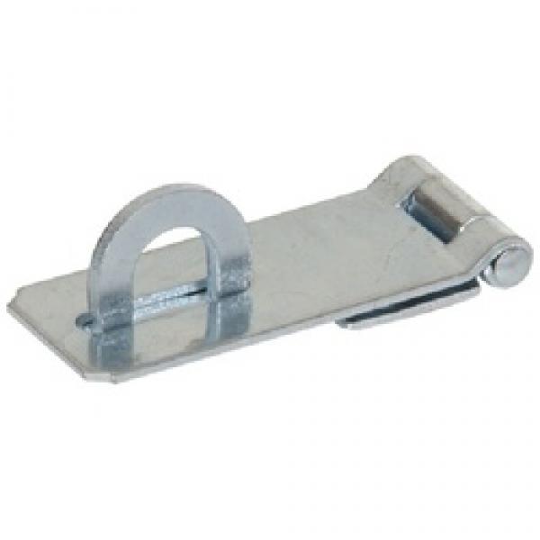 Hardware Essentials 851390 Safety Hasp, 1-3/4 in L, Zinc-Plated, Fixed