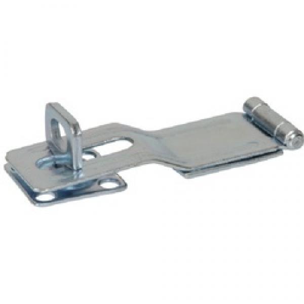 Hardware Essentials 851396 Safety Hasp, 4-1/2 in L, Zinc-Plated, Swivel