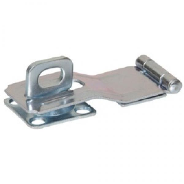 Hardware Essentials 851412 Safety Hasp, 3-1/2 in L, Zinc-Plated, Swivel