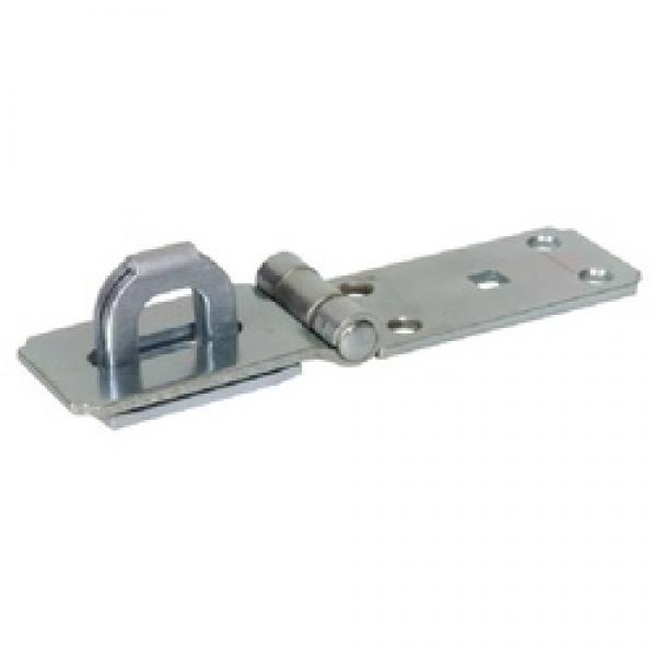 Hardware Essentials 851415 Safety Hasp, 7-1/4 in L, Zinc-Plated, Fixed