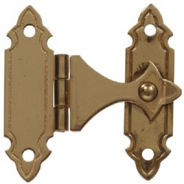 HILLMAN 851423 Decorative Catch, Brass, Bright Brass