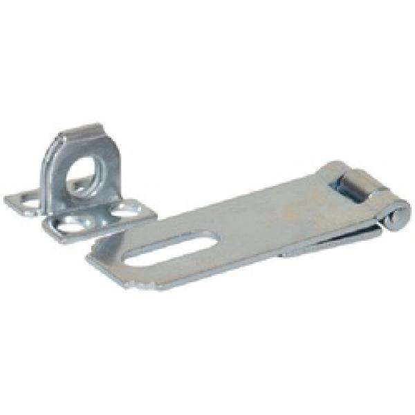Hardware Essentials 851433 Safety Hasp, 2-1/2 in L, Zinc-Plated, Fixed