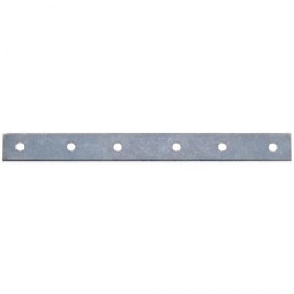 Hardware Essentials 851490 Mending Plate, 10 in L, 1 in W, Steel, Zinc