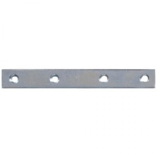Hardware Essentials 851500 Mending Plate, 6 in L, 3/4 in W, Steel, Zinc