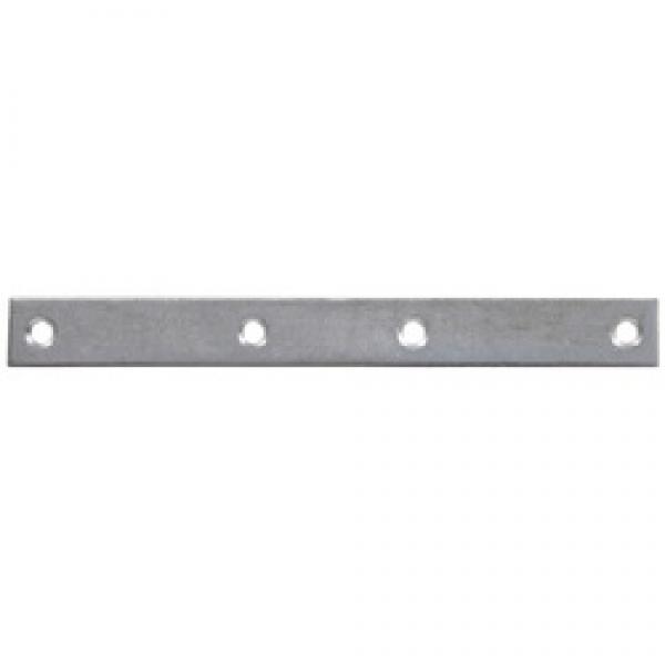 Hardware Essentials 851501 Mending Plate, 8 in L, 7/8 in W, Steel, Zinc