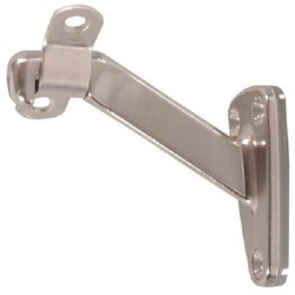 Hardware Essentials 851524 Handrail Bracket, Steel, Satin Nickel