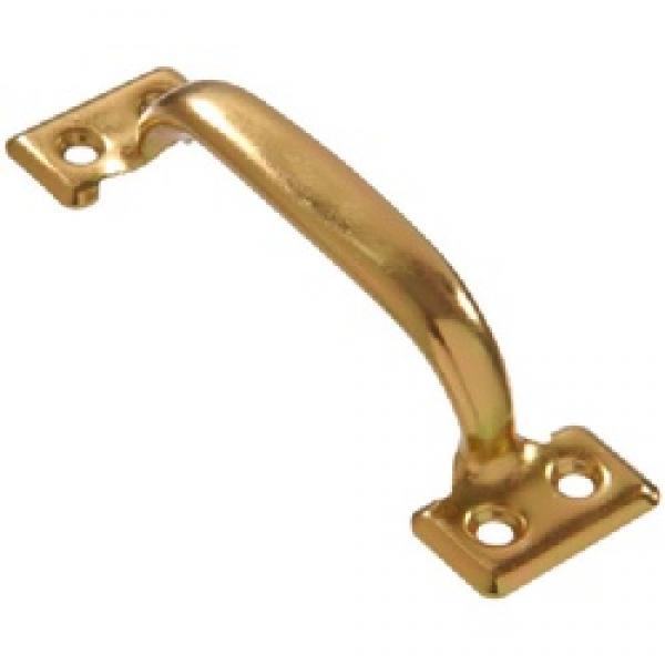 HILLMAN 851564 Door Pull, Steel, Yellow Dichromate/Zinc