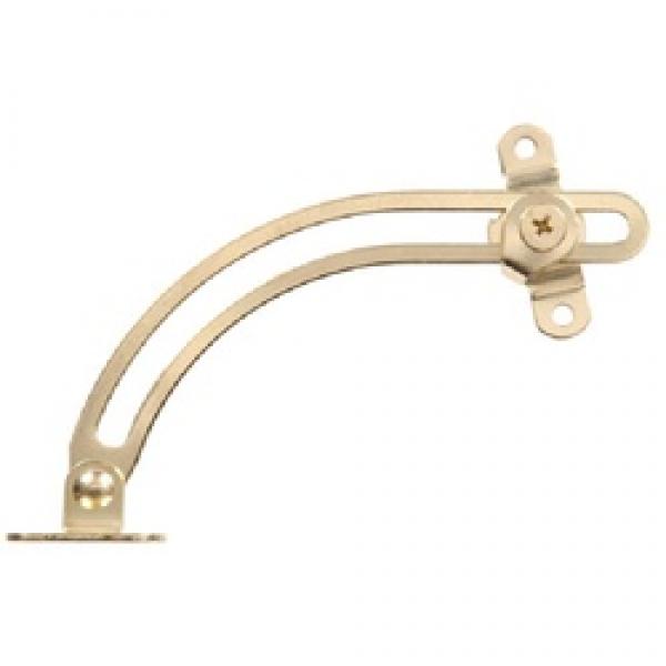 Hardware Essentials 851584 Lid Support, Brass