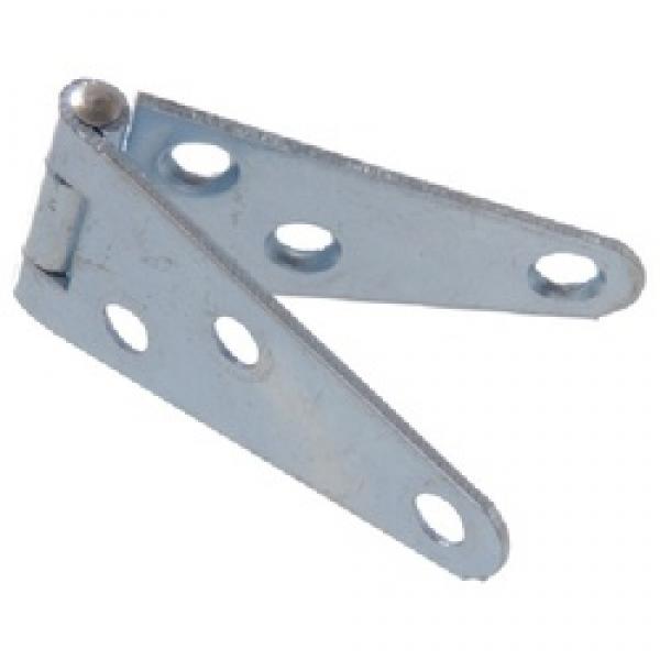 Hardware Essentials 851662 Strap Hinge, Steel, Zinc-Plated