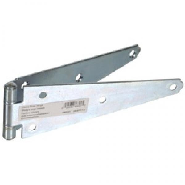 Hardware Essentials 851672 Strap Hinge, Steel, Zinc-Plated, Surface Mounting