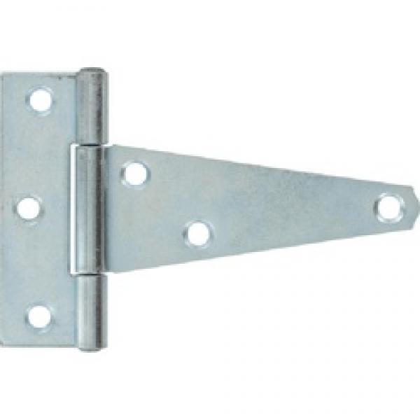 Hardware Essentials 851674 Heavy-Duty T-Hinge, Zinc-Plated