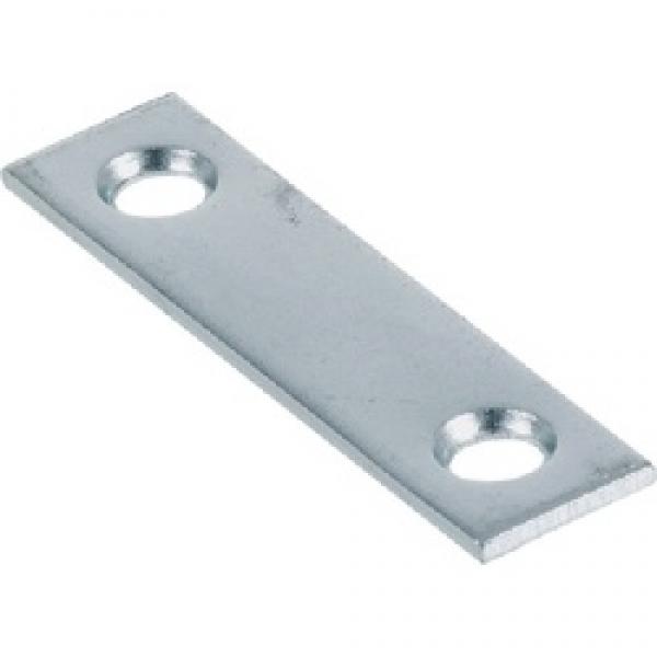 Hardware Essentials 851676 Mending Plate, 2 in L, 1/2 in W, Zinc