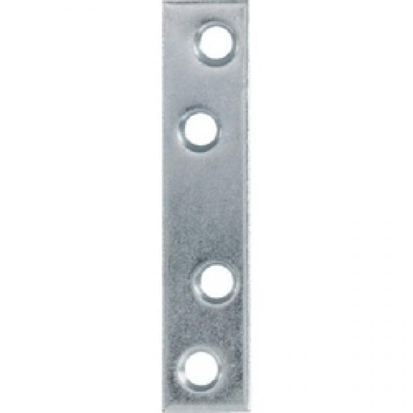 Hardware Essentials 851677 Mending Plate, 3 in L, 5/8 in W, Zinc