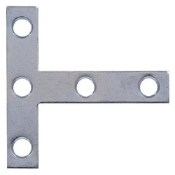 Hardware Essentials 851710 T-Plate, 2-1/2 in L, 2-1/2 in W