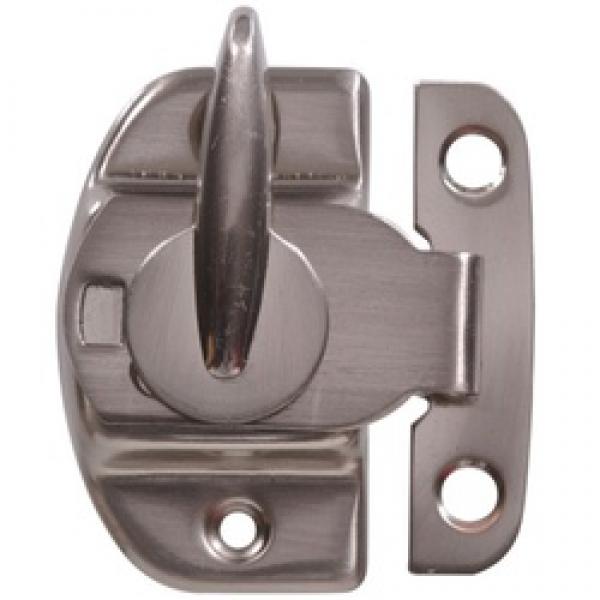 Hardware Essentials 851763 Sash Lock, Satin Nickel