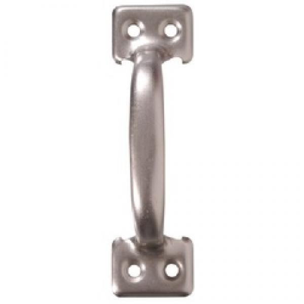 HILLMAN 851765 Sash Lift, 4 in L Handle, Satin Nickel
