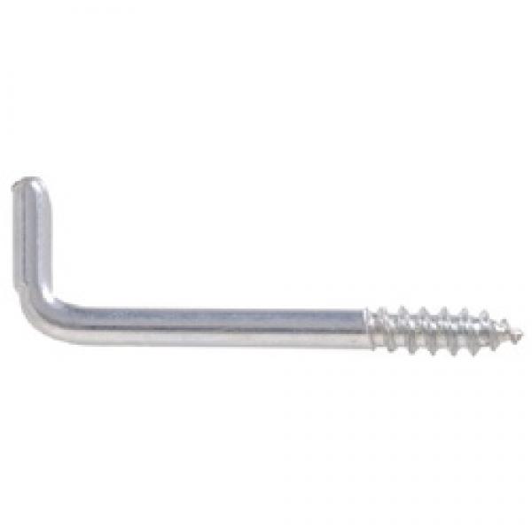 Hardware Essentials 851858 Screw Hook, 1-13/16 in L, Zinc-Plated