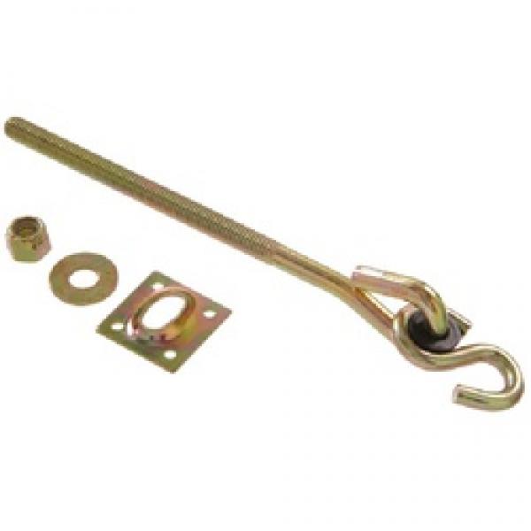 Hardware Essentials 851862 Swing Hook Kit, 7-1/4 in Opening, Yellow