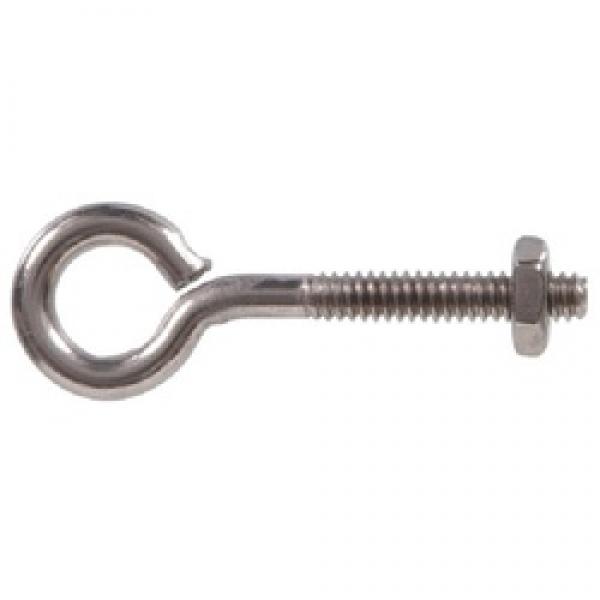 Hardware Essentials 851883 Eye Bolt with Nut, 5/16 in Thread, Coarse Thread,