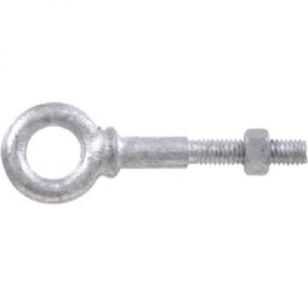 Hardware Essentials 851885 Eye Bolt with Nut, 1/4 in Thread, Coarse Thread,