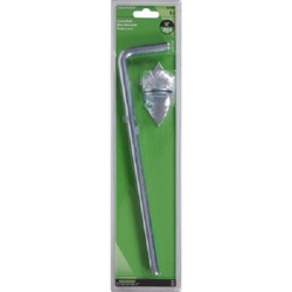Hardware Essentials 851923 Cane Bolt, 12 in L Bolt, Steel, Zinc