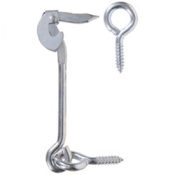 Hardware Essentials 851936 Gate Hook and Eye Latch, Zinc-Plated