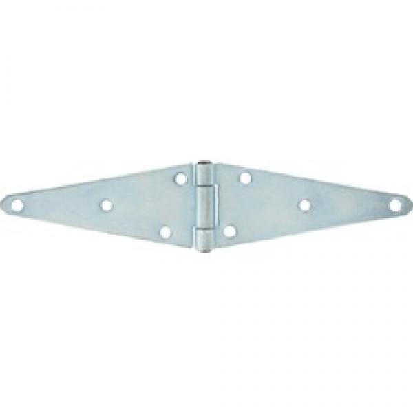 Hardware Essentials 851942 Strap Hinge, Steel, Zinc-Plated, Surface Mounting