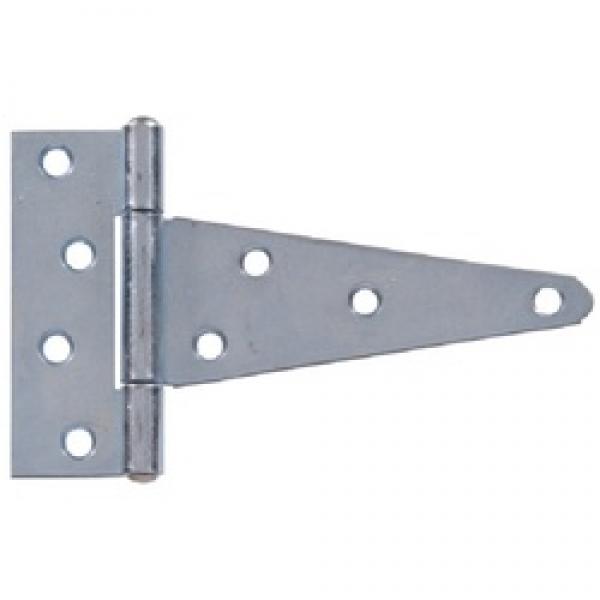 Hardware Essentials 851945 Heavy-Duty T-Hinge, Zinc-Plated