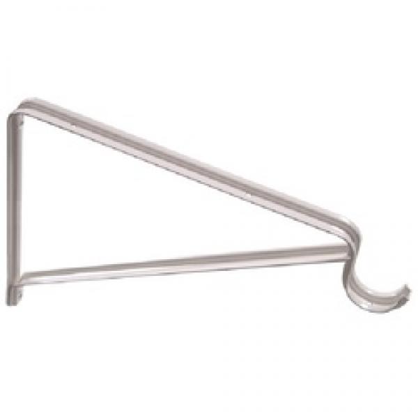 HILLMAN 852014 Shelf Bracket, 125 lb, 10 in L, Steel